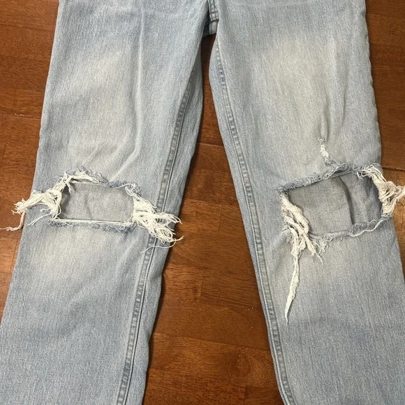 Abercrombie & Fitch Jeans Women's Size 2s The 90s Straight Ultra High Rise Curve - Picture 4 of 14